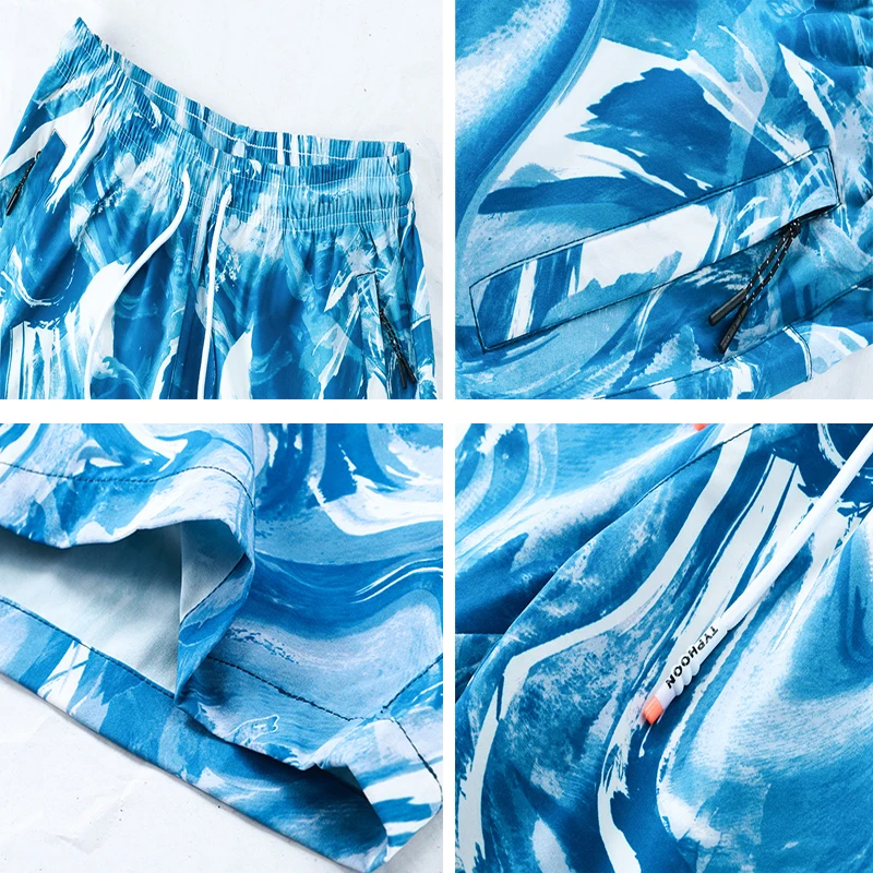 DIMUSI летние мужские пляжные шорты быстросохнущие дышащие пляжная одежда Homme