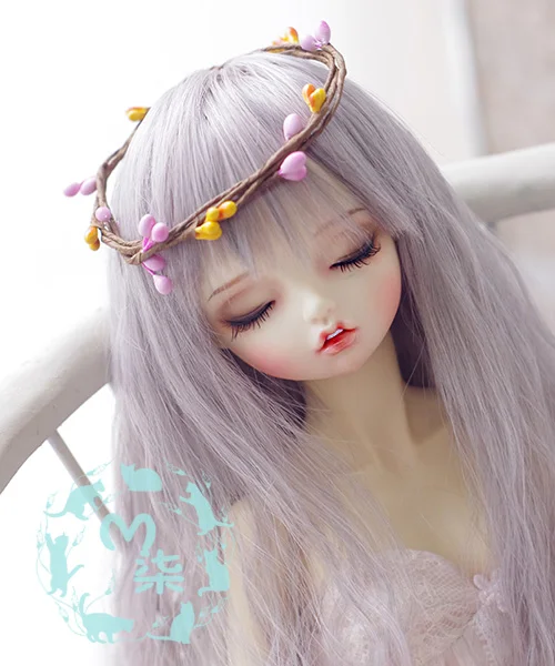 Новый ручной товар Аксессуары для париков BJD пасторальная фотография 7 цветов