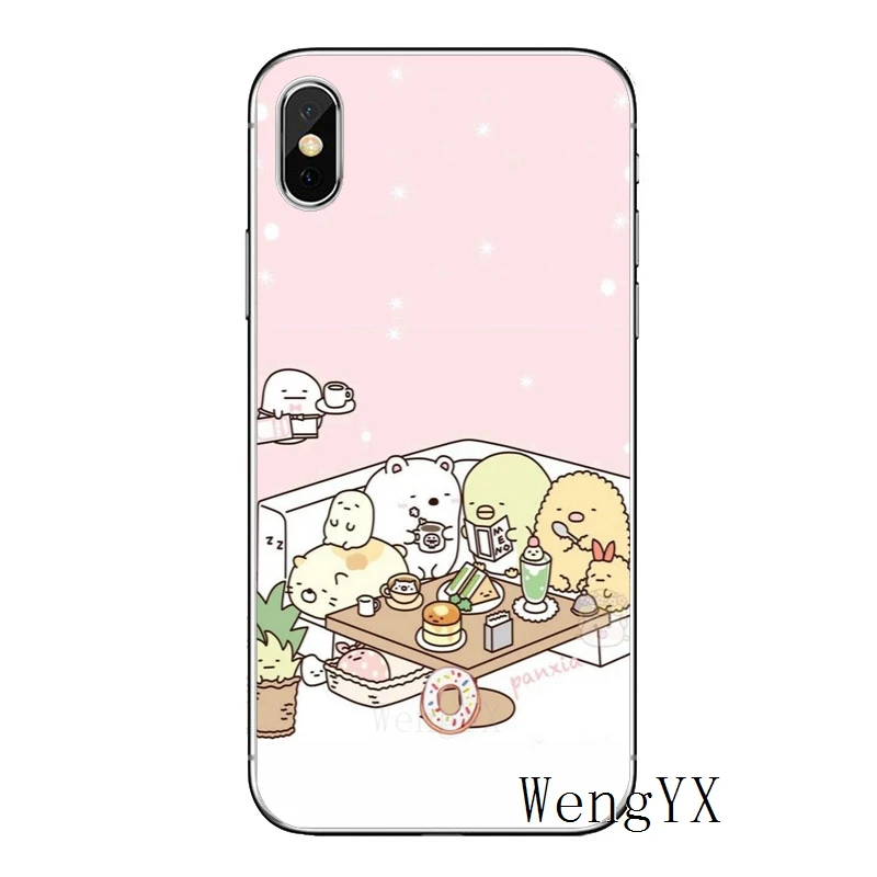 Япония kawaii милые Сумико гураши для samsung Galaxy S10 S9 S8 S7 S6 edge Plus Lite S5 S4 мини Примечание 9 8 5 4 ТПУ мягкий чехол для телефона - Цвет: sumikko-gurashi-A-09