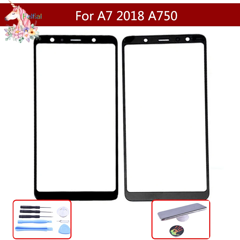 Сенсорный экран для Samsung Galaxy A7 2018 A750 A750F SM сенсорный передняя стеклянная панель