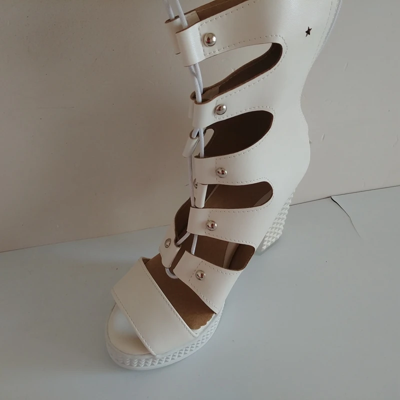 ASILETO сексуальные летние сапоги на платформе женские до колена женская обувь