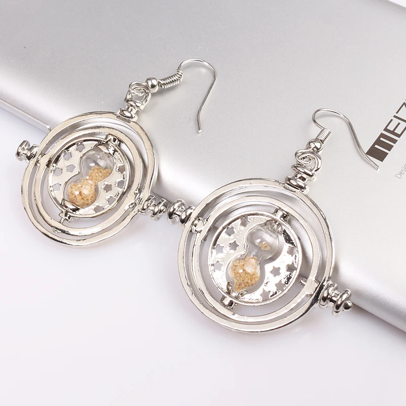 

Fashion Jewelry Time Turner series Pendant Necklace Sand Glass Necklace For Women