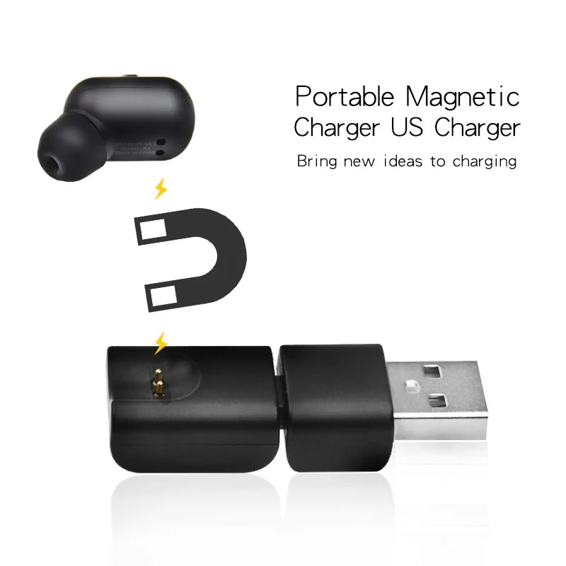 Zonyee M02 Bluetooth гарнитура мини портативные беспроводные наушники с магнитной