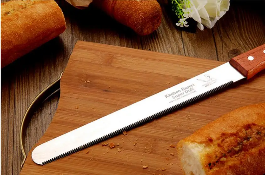 1 шт. резак для выпечки печенья сталь зубчатый дизайн инструмент нарезки хлеба