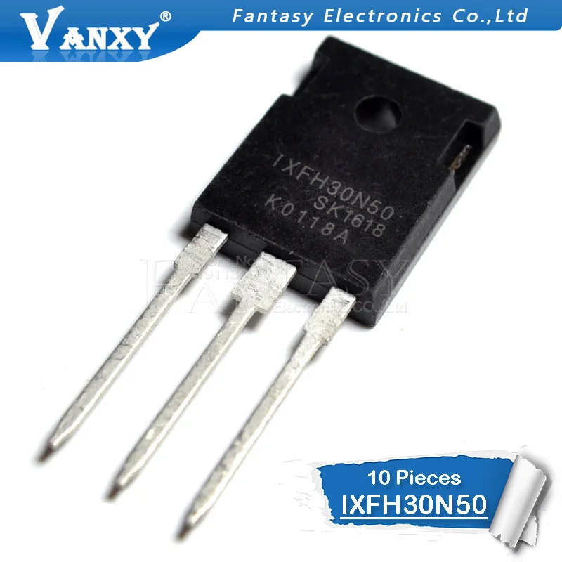 5 шт. IXFH30N50 TO-247 IXFH30N50P 30N50 TO-3P 500V 30A | Электронные компоненты и принадлежности