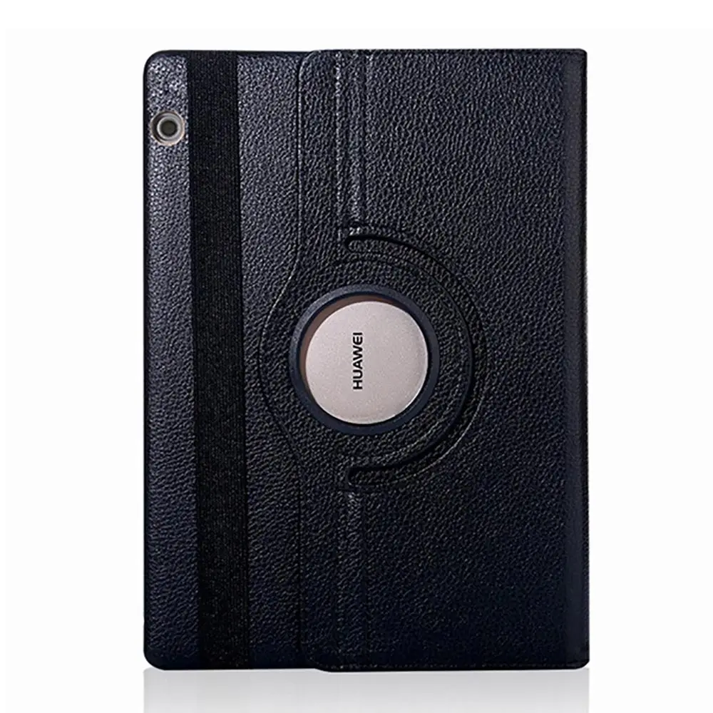 Вращающийся на 360 чехол для huawei MediaPad T3 10 9,6 ''/Honor Play Pad 2 9,6 чехол для планшета кожаный чехол-книжка с ручкой+ пленка