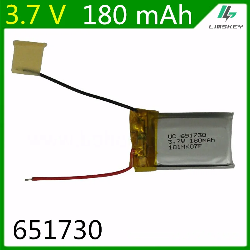 Литий полимерный аккумулятор 3 7 в 180 мАч для Syma S107G S109G S111G MJXRC X900 X901 вертолет с