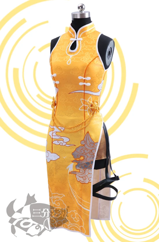 Бесплатная доставка OW Косплей Трейсера костюм Ципао Cheongsam Хэллоуин Униформа