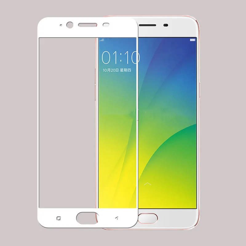 Защитное стекло для Oppo A57 5 2 дюйма ультратонкое черно-белое защитная стеклянная