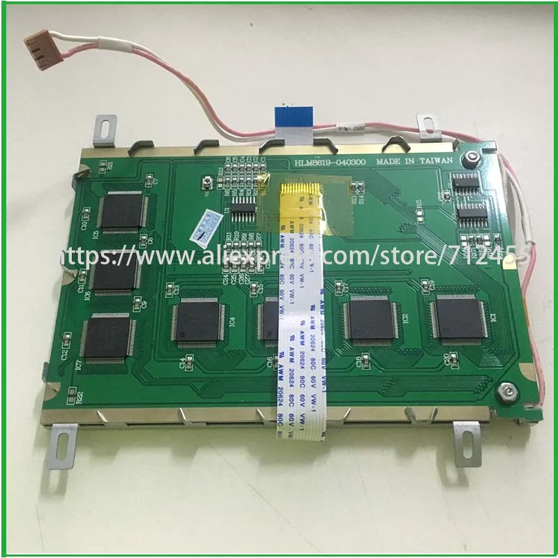 5.7 Inch TW-22 94V-0 HLM8619 Hosiden HLM8619 HLM8620 OP25 OP27 perfectly compatible LCD screen.8080 Parallel 14pin NEW display