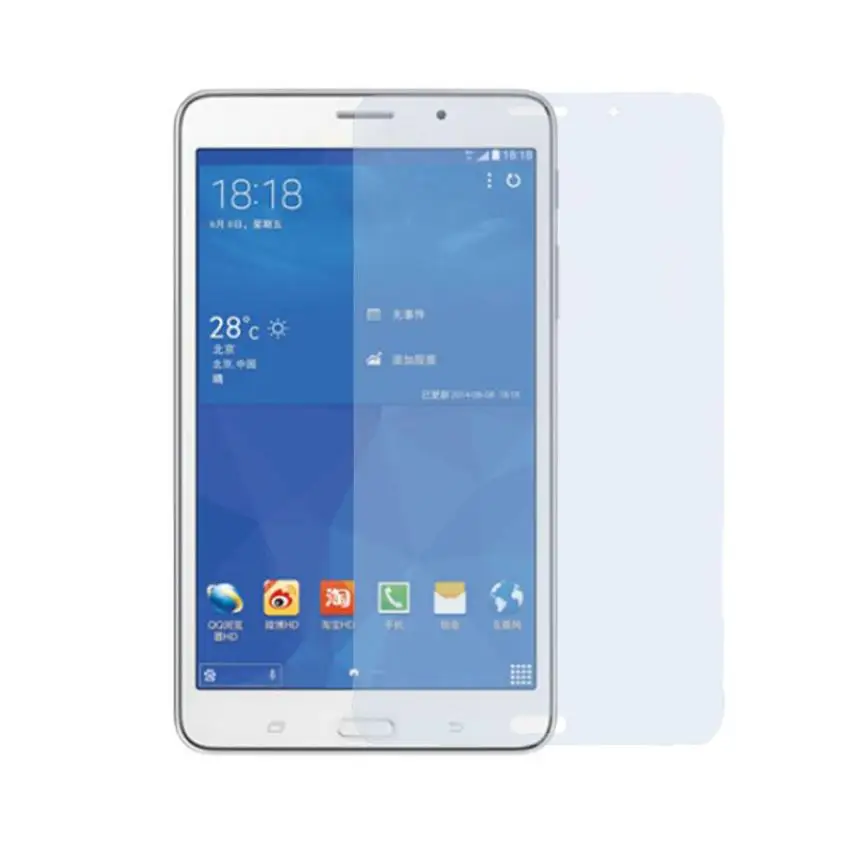 Прозрачная защитная пленка для экрана Galaxy Tab 4 7 дюймов T230 + стилус сенсорного DEC