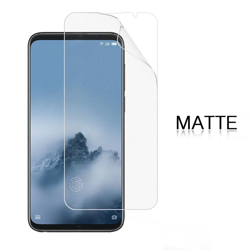 LCD HD прозрачный глянцевый чехол для Meizu 16 6 in M882Q матовая пленка с антибликовым