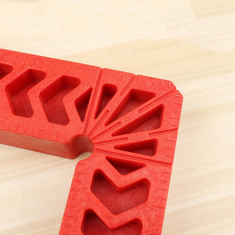 1x3/4/6 90Degree L Shape Corner Plastic Ruler Clamping Square Right Angle Clamp | Инструменты