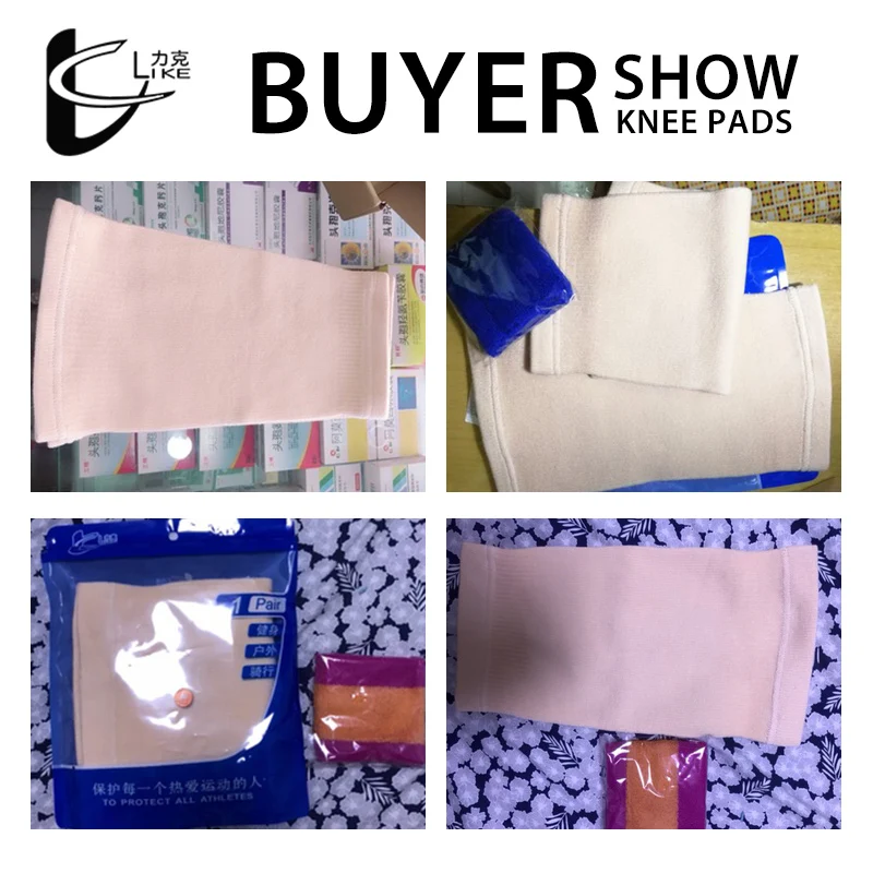 Nylon Spandex Knee Pads Breathable Comfortable Ultra-Thin Protector Brace Dance Yoga Gym Fitness Tennis Sleeve LK8210 | Спорт и