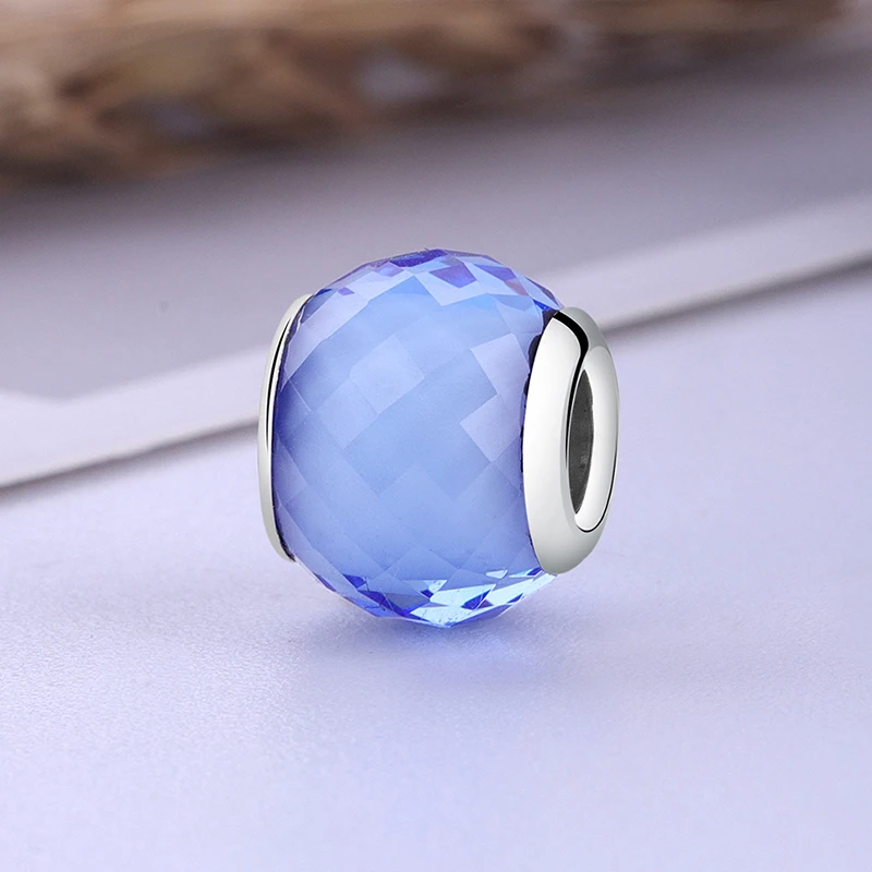 Original 925 Sterling Silver Charms Beads For Jewelry Making Glass Bead Fit Bracelet Jewellery | Украшения и аксессуары