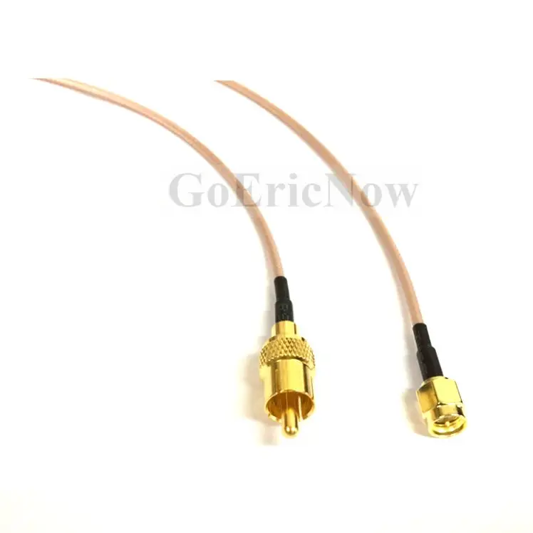 10 шт. RF коаксиальный SMA штекер к RCA RG316 кабельный разъем (10 см 15 20 30 см-1 м) |