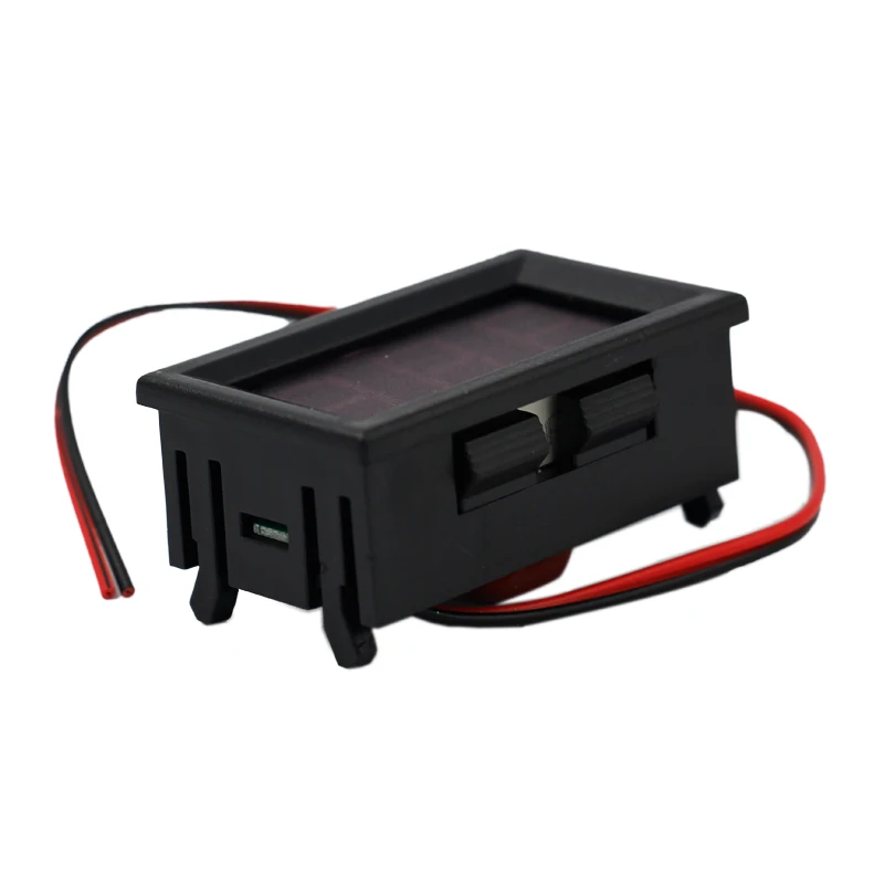 Мини 0 56 дюймовый Вольтметр Красный ЖК цифровой дисплей измеритель напряжения