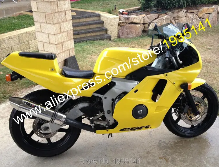 Набор желтых обтекателей для мотоциклов Honda CBR250RR набор 2006 1994 CBR 250 RR 90 91 92 93 94 (литье