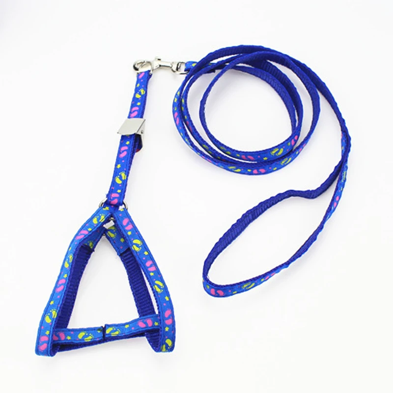 Нейлоновый Поводок для собак поводок ошейник маленьких и больших 4 цвета размер XS