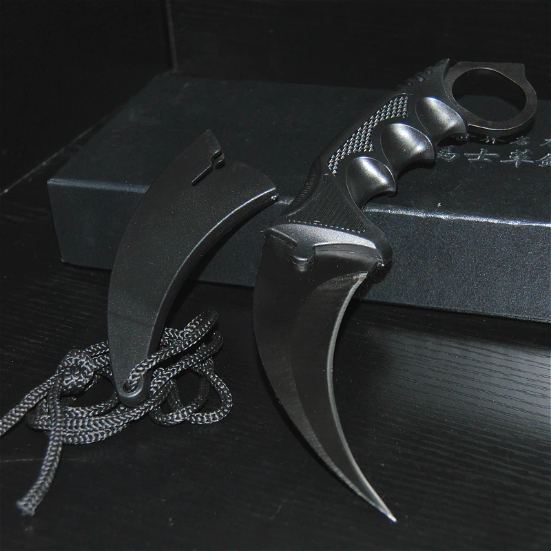 CS GO бабочка в ноже Karambit складной нож тренировочный нож подарок balisong Практичный Нож не заточенный металл