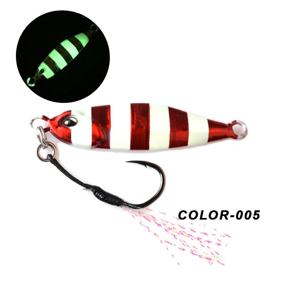 TOMA мини микро свинцовая металлическая Мормышка 5 г 10 г 14 г 21 г Shore Fishing длинная литая светящаяся приманка, ложка, приманка для морской воды