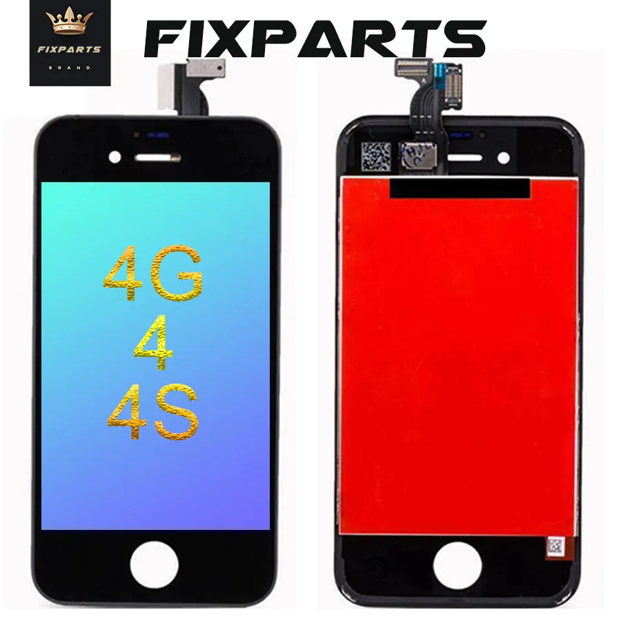 AAA дисплей для iPhone 4 LCD сенсорный экран Запасные части 4s модуль сборки 4S ЖК