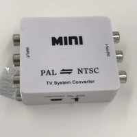 palntsc converter mini tv system adapter female to female support ntsc pal conversion for single format video equipment 1pcs