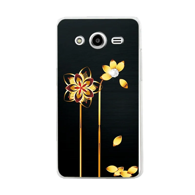 Z40 Чехол с различными рисунками для samsung Galaxy Core 2 Duos G355H, цветочный чехол для телефона samsung Core2 SM-G355 G3559, чехлы - Цвет: Z40