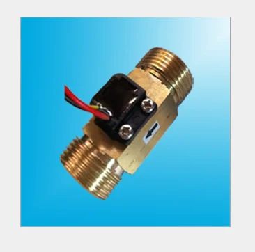 Медь латунь импульсный сигнал датчик расхода воды расходомер Тип крыльчатки 1.75mpa