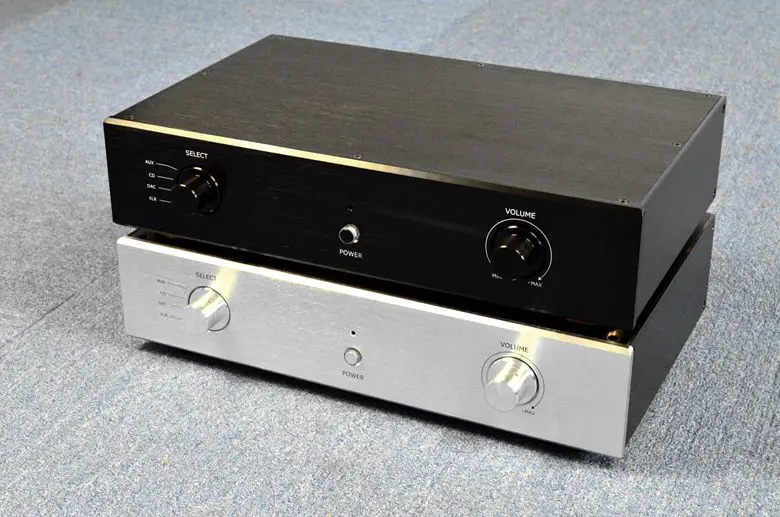 Новое высококачественное Алюминий B6010 предусилитель DIY корпус усилителя шасси