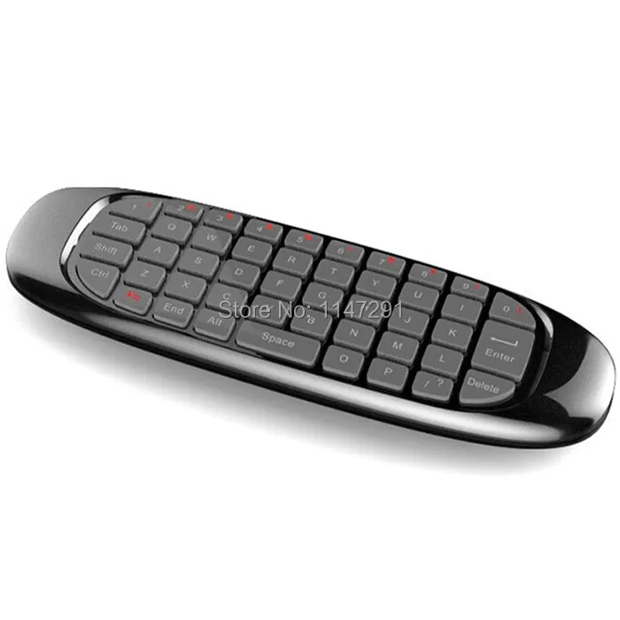C120 Fly Air Mouse Gyroscope USB receiver 6 Axis Sensor for Smart Tv Box 2.4G Wireless Remote Control Game Keyboard | Электроника