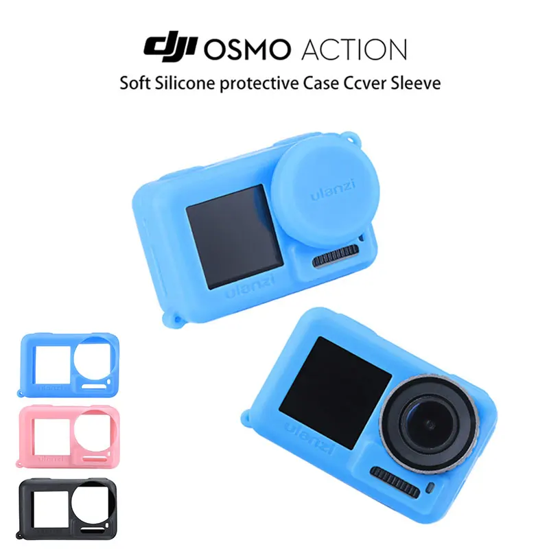 Ulanzi OA 2 крышка объектива Крышка 3 чехол рамка для Dji Osmo Экшн камеры защитный