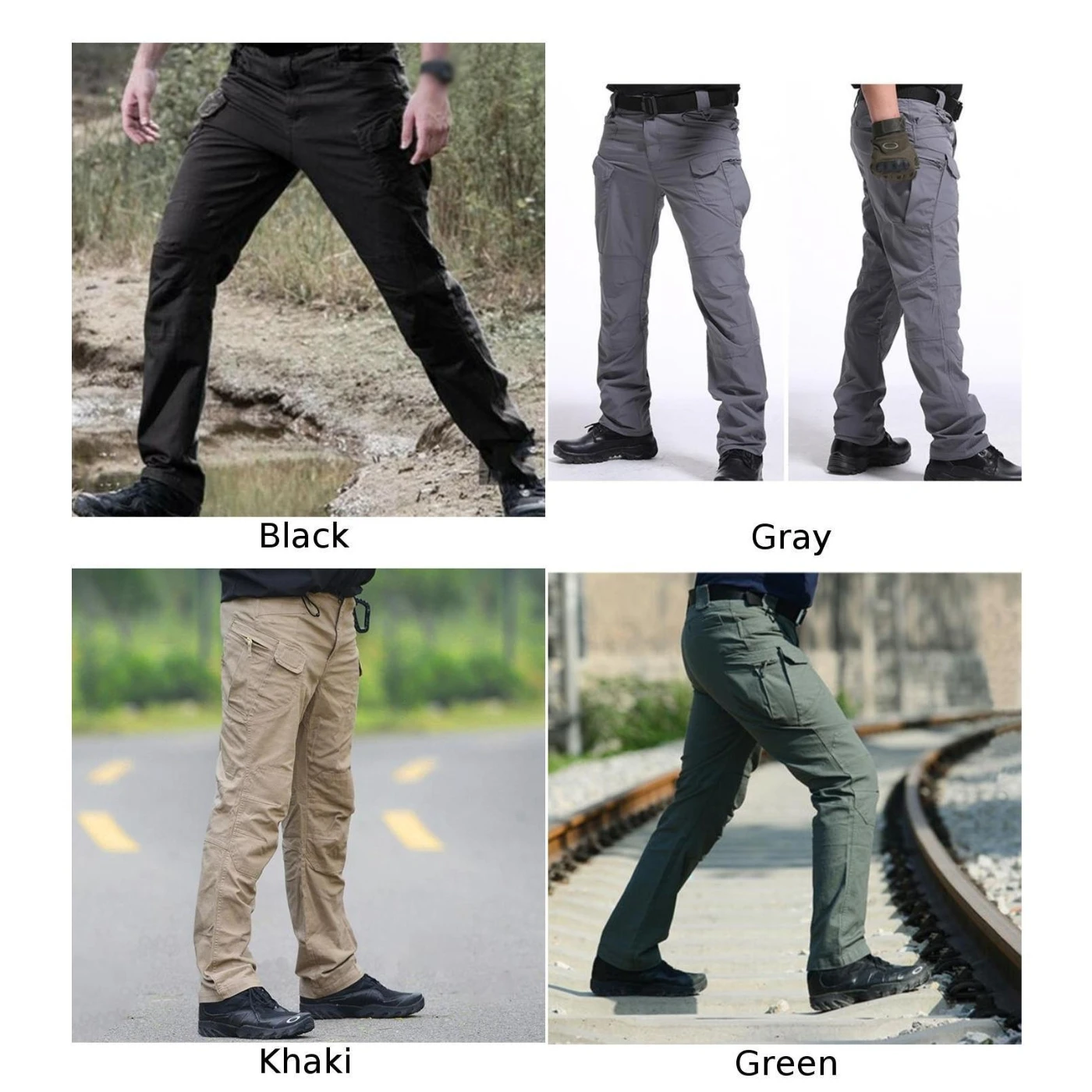 Мужские брюки повседневные удобные износостойкие военные тренировочные