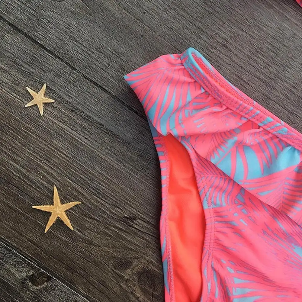 Детские купальники для девочек пляжная одежда купания купальный комплект бикини