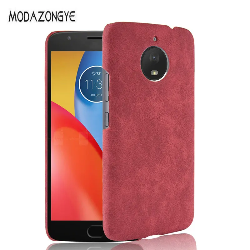 For Motorola Moto E4 Plus Case E4Plus Cover Luxury PU Leather Hard Phone XT1771 XT1775 |