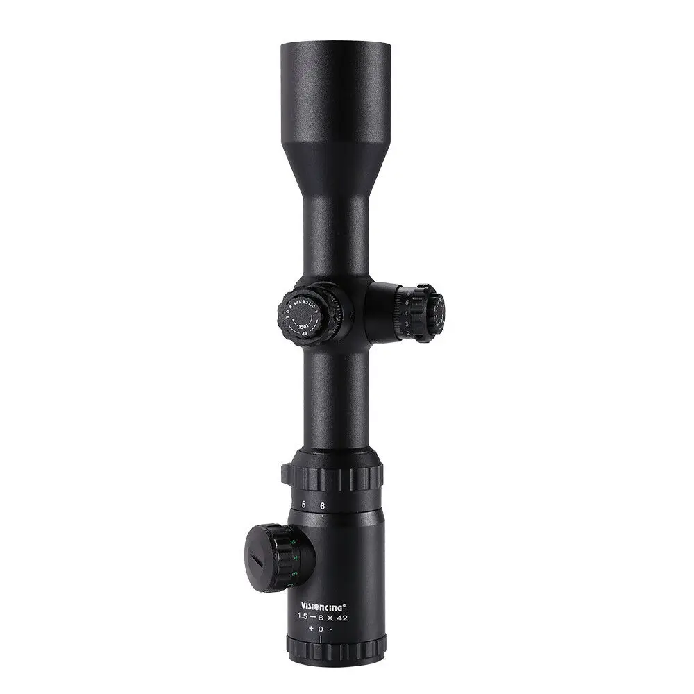 Visionking 1,5-6x42 прицел Mil-Dot 30 мм IR охотничьи прицелы тактический военный прицел Прицелы
