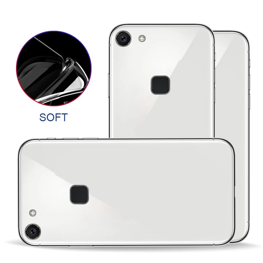 Прозрачный силиконовый чехол подходит для Vivo X6Plus Простой Модный мобильного