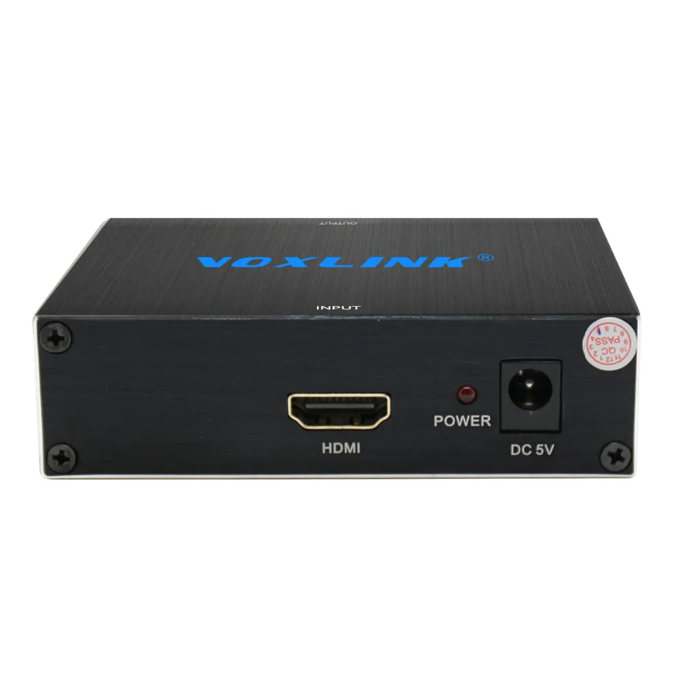 Voxlink HDMI аудио эксрактор конвертер к с оптический Toslink SPDIF + коаксиальный 3.5 мм