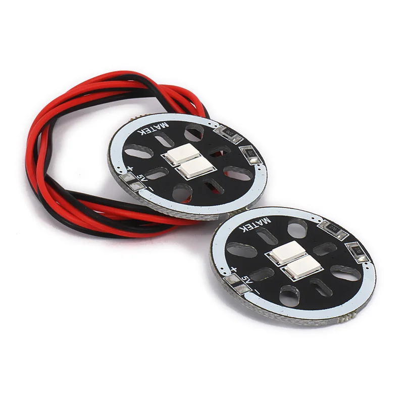 RCAWD 2 шт. светодиод для пластины двигателя зеленый/синий/красный/белый 1806 2406