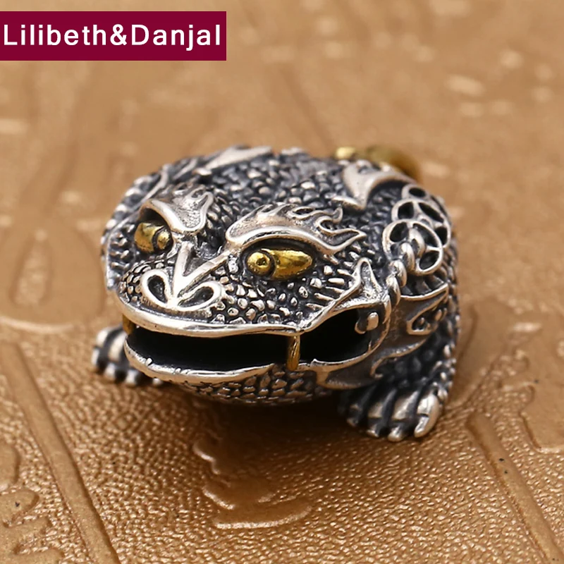 Старинные колокольчики ожерелье Настоящее 925 стерлингового серебра ювелирные