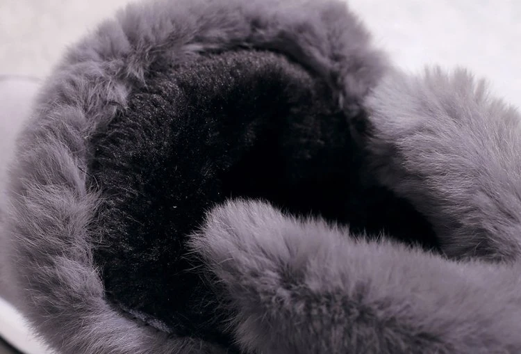 Aleafalling/женские ботинки короткие плюшевые ботильоны женские зимние теплые из