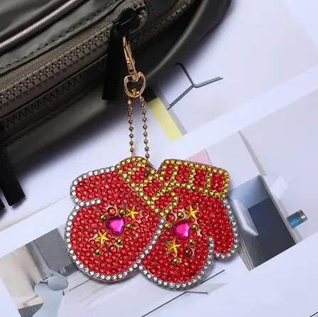 Новинка 5 шт./лот 5D с рисунком в виде бриллиантов брелок набор сделай сам