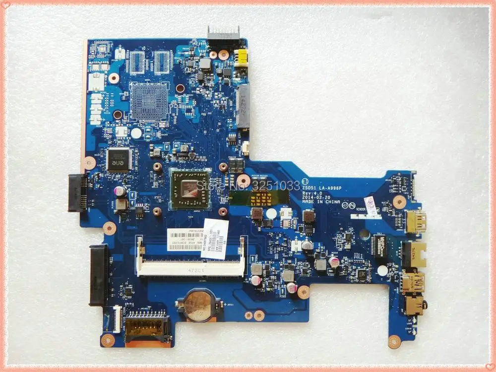 764267-501 для ноутбука HP 15-G, материнская плата для ноутбука 15Z-G000 ZS051 LA-A996P REV: 4,0 UMA E1-6010 W8STD, Встроенная DDR3 100% протестирована
