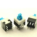 PHISCALE 20pcs кнопочный переключатель R16-504BD 16 мм квадратной формы без блокировки с желтым светом 250 В 3A 4 контакта