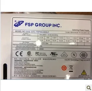Fsp650-80glc FSP сервер питания с самым высоким рейтингом 650 Вт новый подлинный
