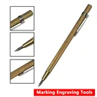 Ручка гравировальная со стальным наконечником, инструменты для гравировки, металлический корпус, инструмент для письма 14,3 см, 1 шт.