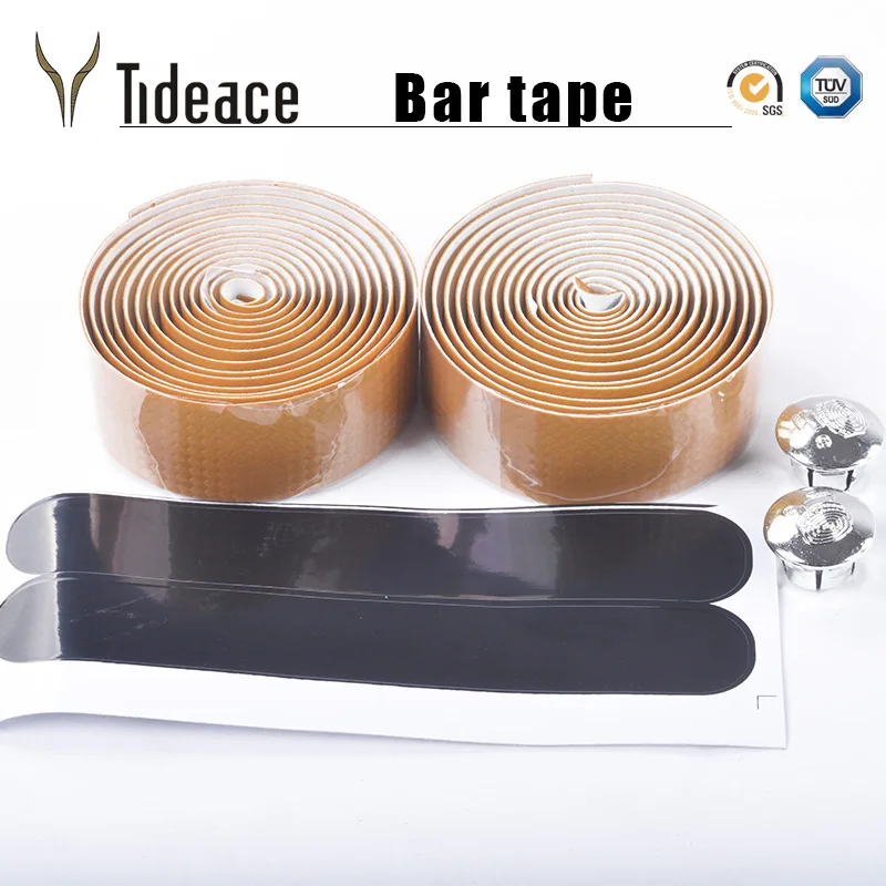 Tideace велосипедная лента для руля велосипеда шоссейного Спортивная пробковая + 2