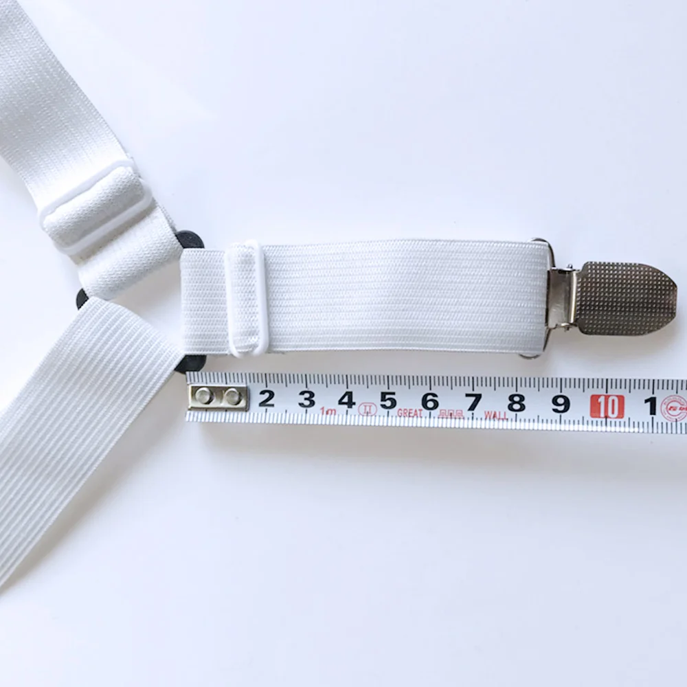 

2Pcs/Set Bed Sheet Clips Fixing Clip 4 Corners Non Slip Home Mattress Suspenders Straps Long Elastic Adjustable Blankets Clips