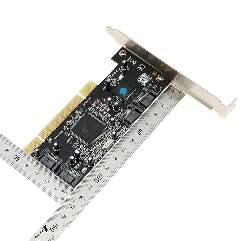 4 порта SATA 1 0 карты PCI адаптер чип Silicon SIL3114 | Компьютеры и офис
