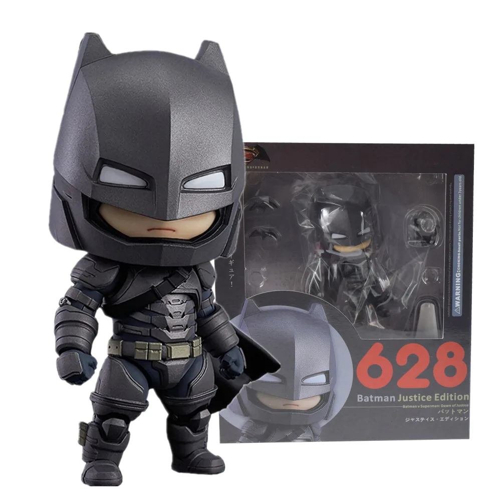 Nendoroid DC Бэтмен 628 Супермен ПВХ фигурка Коллекционная модель куклы|action figure|pvc action